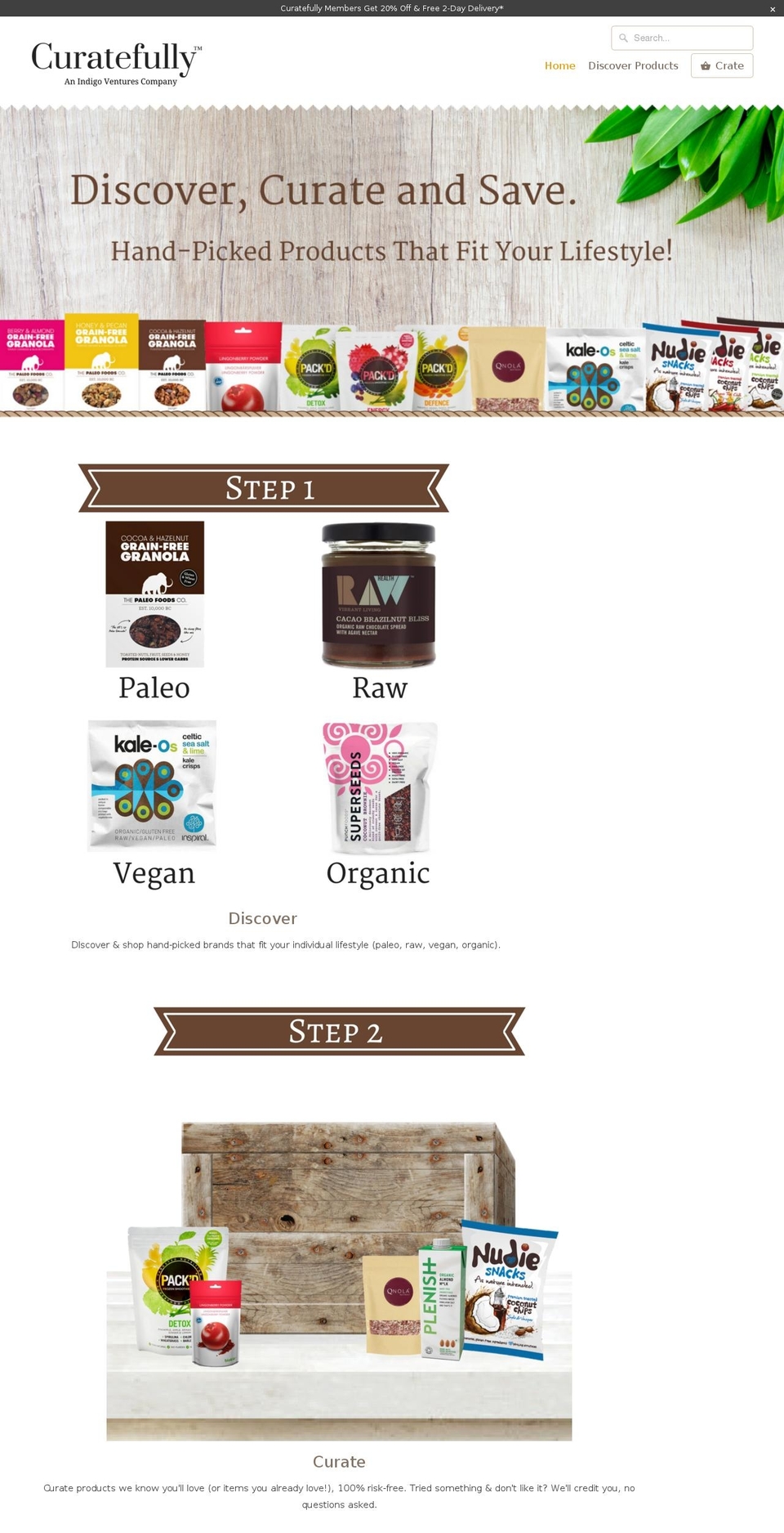 curatefully.com — Shopify storefront screenshot