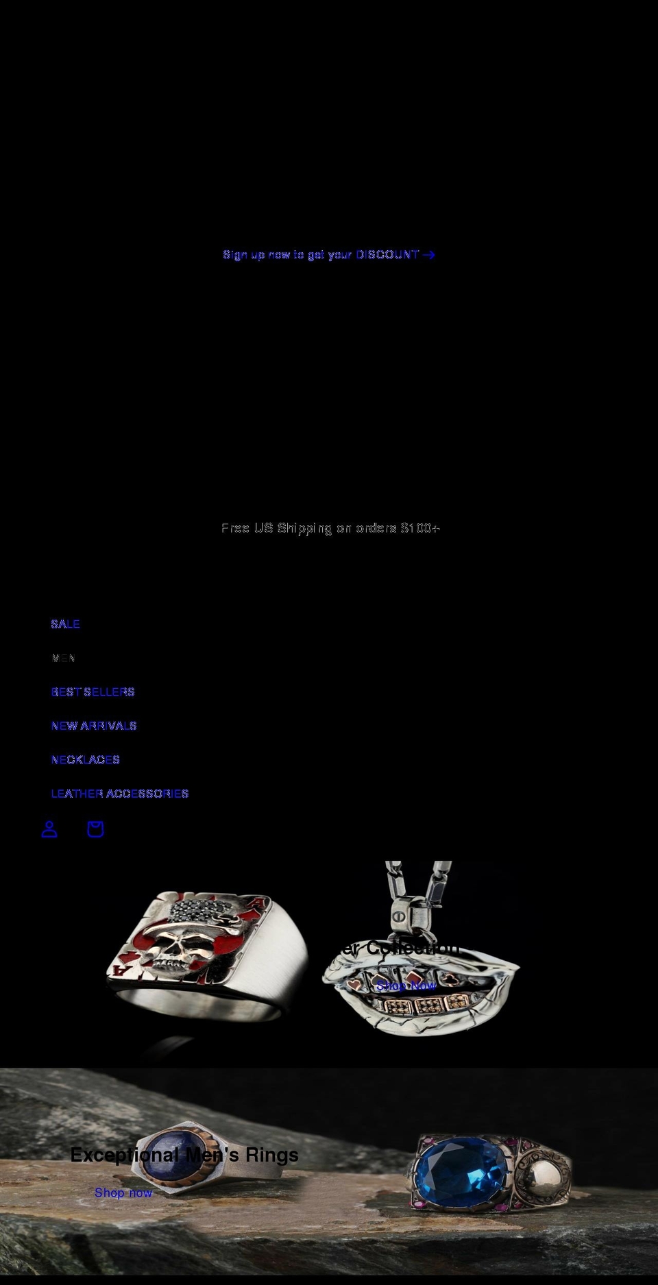 curbsidejewelry.com shopify website screenshot