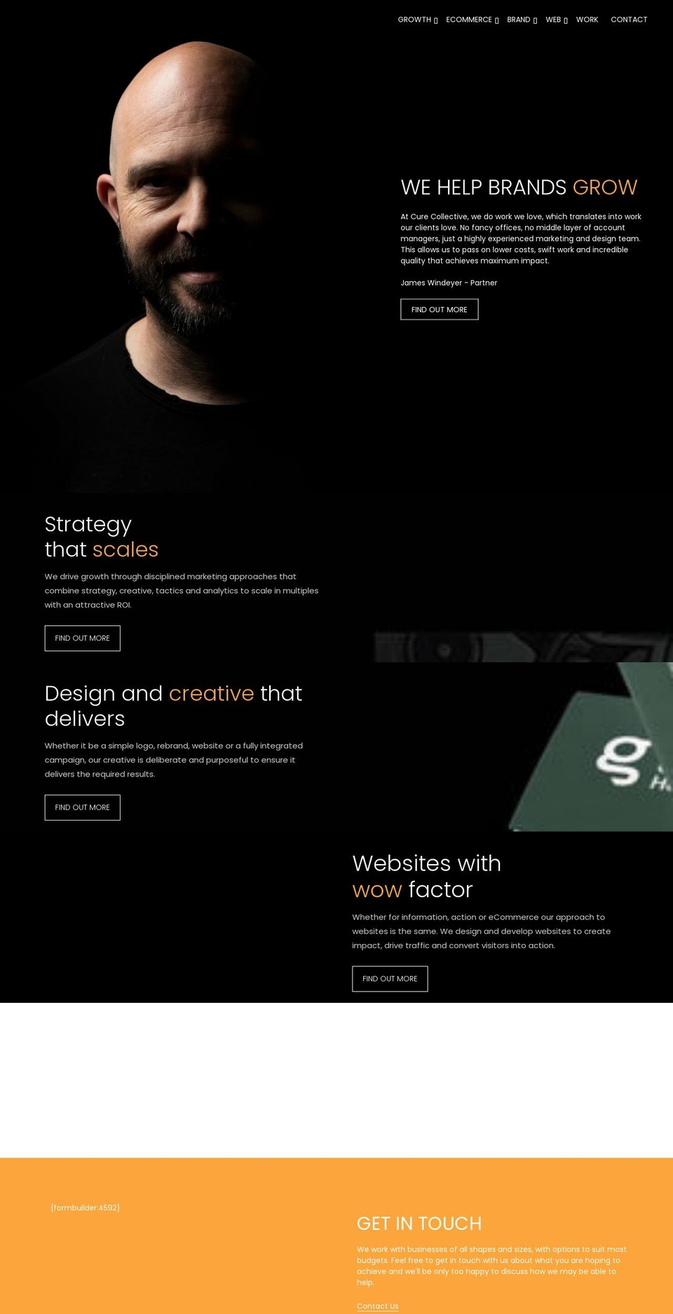 curecollective.com.au shopify website screenshot