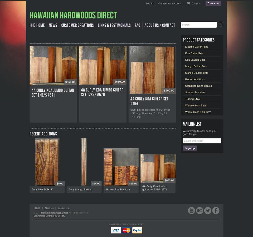 curlykoa.com shopify website screenshot