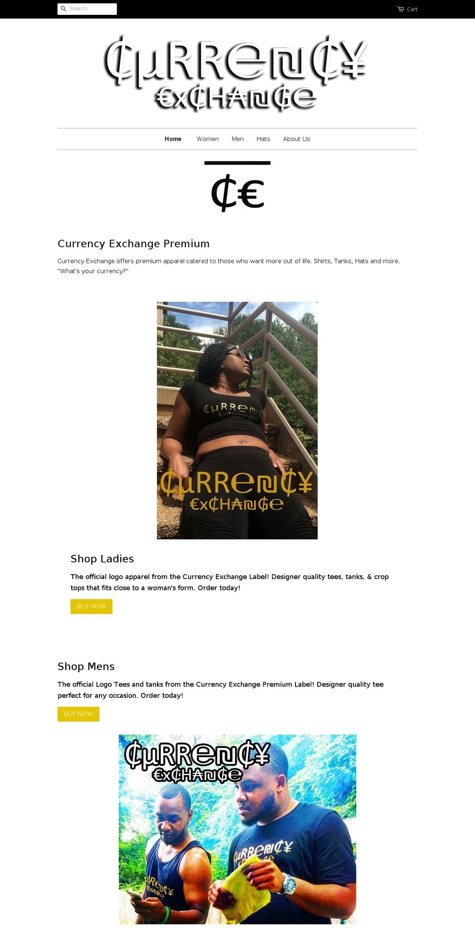 currencyexchangepremium.com — Shopify storefront screenshot