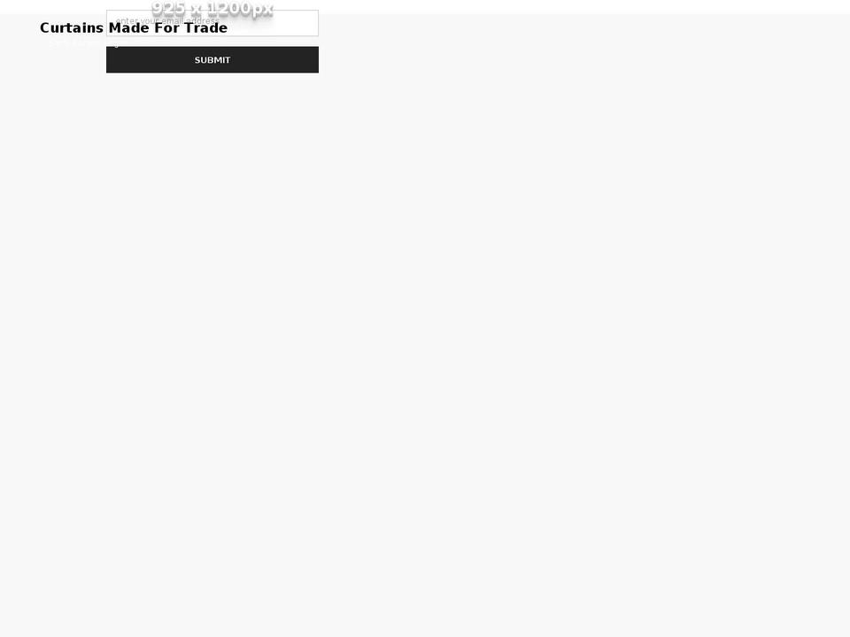 curtainsmadefortrade.co.uk shopify website screenshot