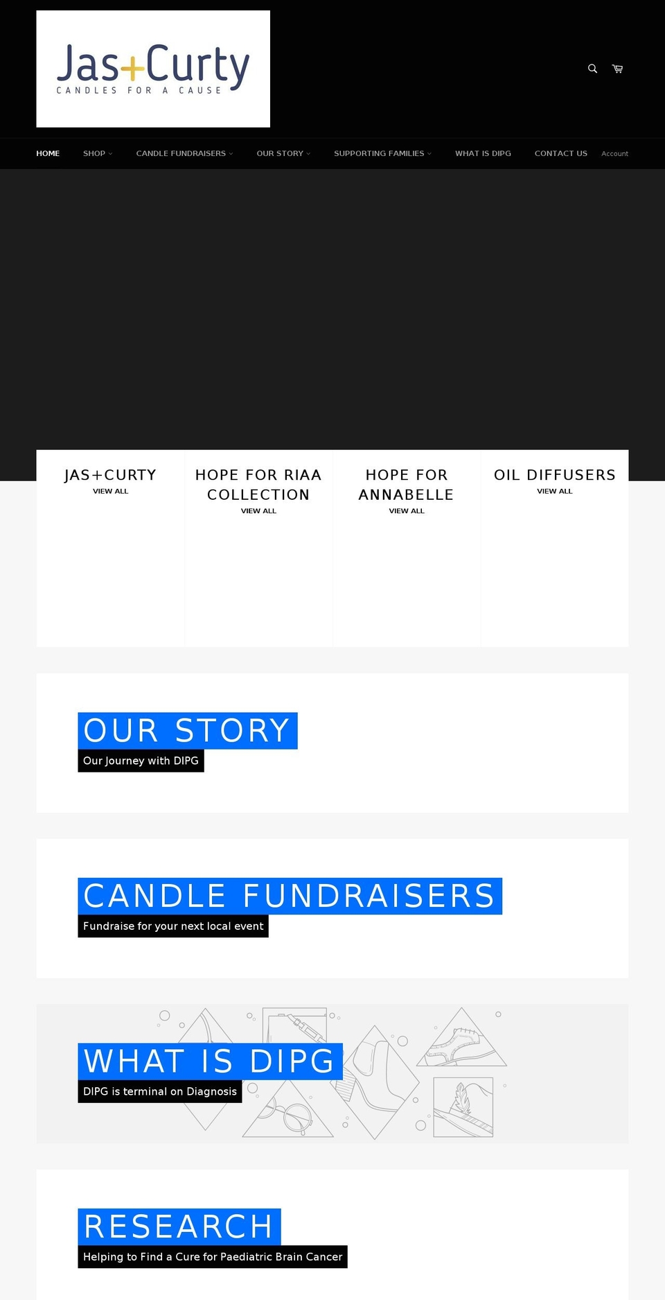 curtiscrusaders.com — Shopify storefront screenshot