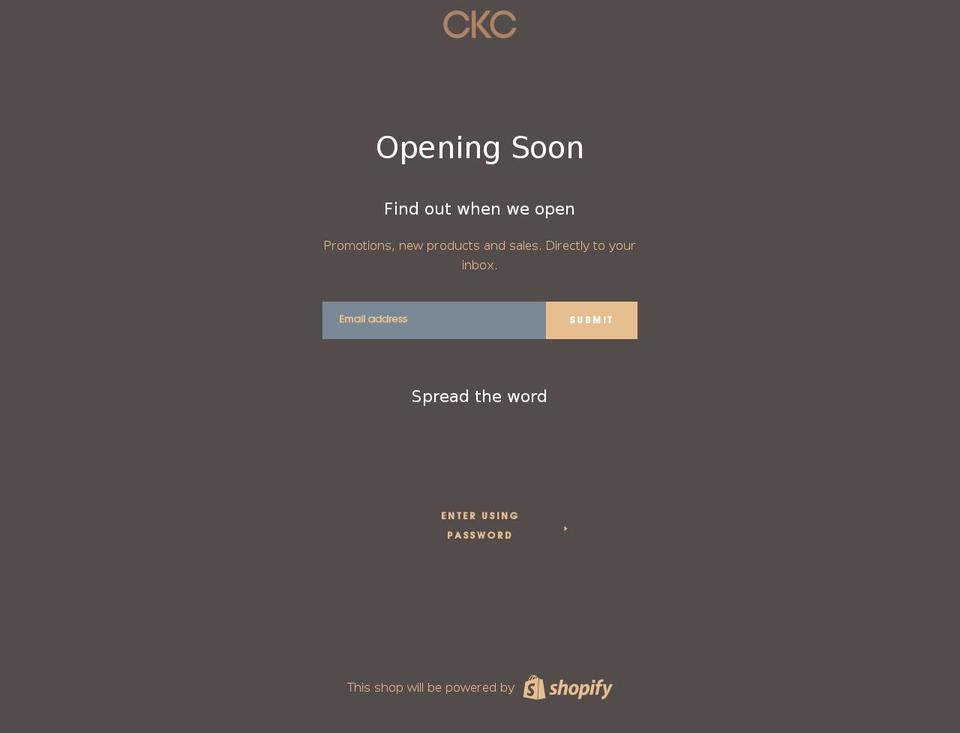 curtisknightcreative.com — Shopify storefront screenshot
