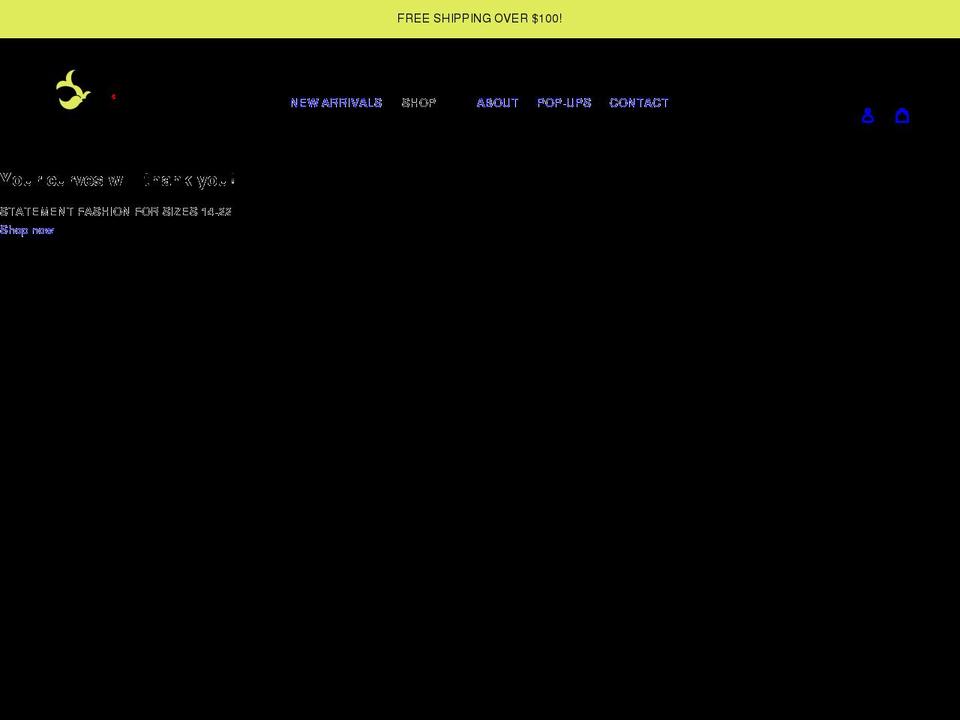curvybird.com shopify website screenshot