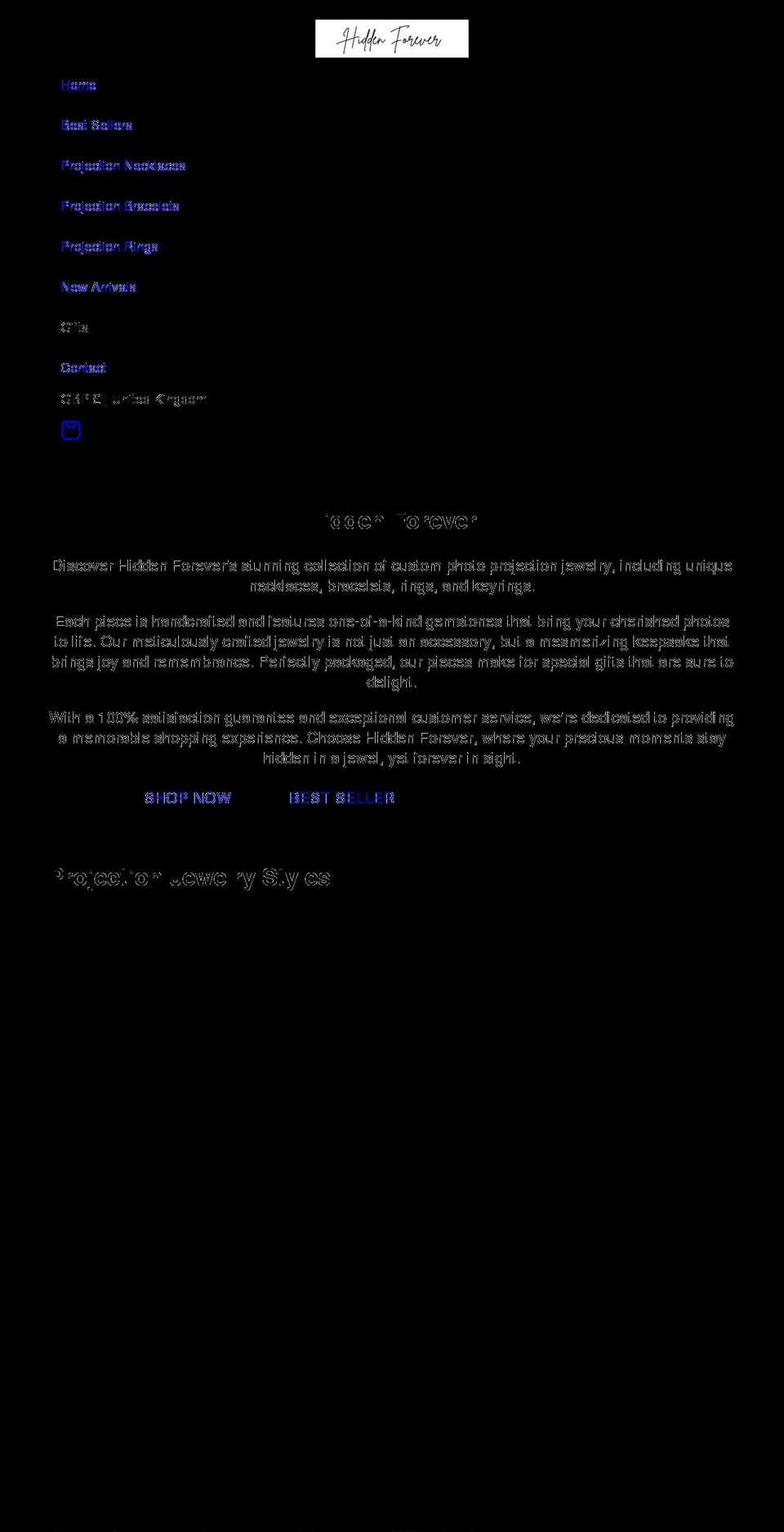 custom-items.co.uk shopify website screenshot