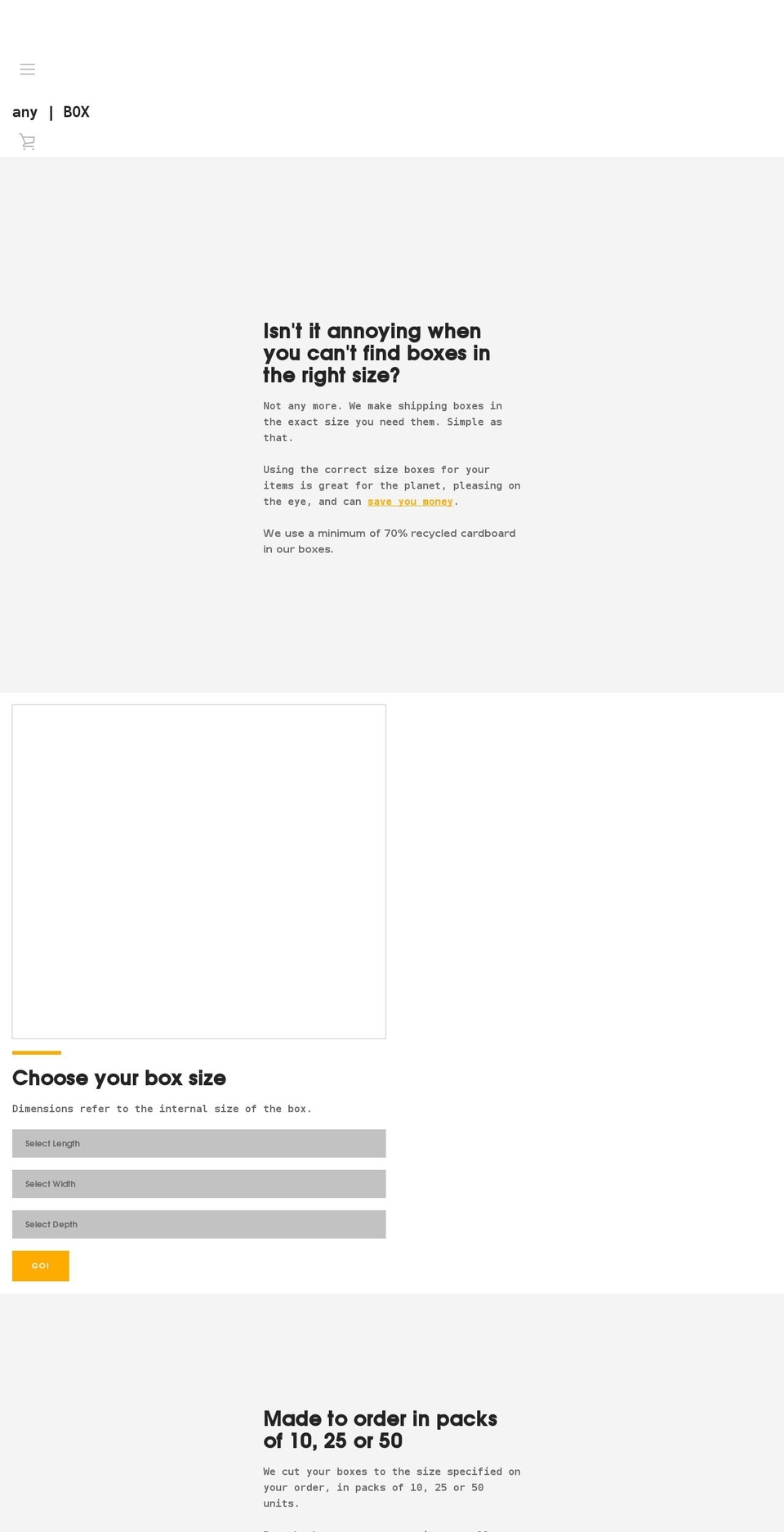 custombox.uk shopify website screenshot