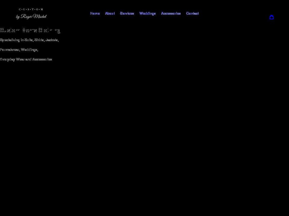 custombymischel.com shopify website screenshot