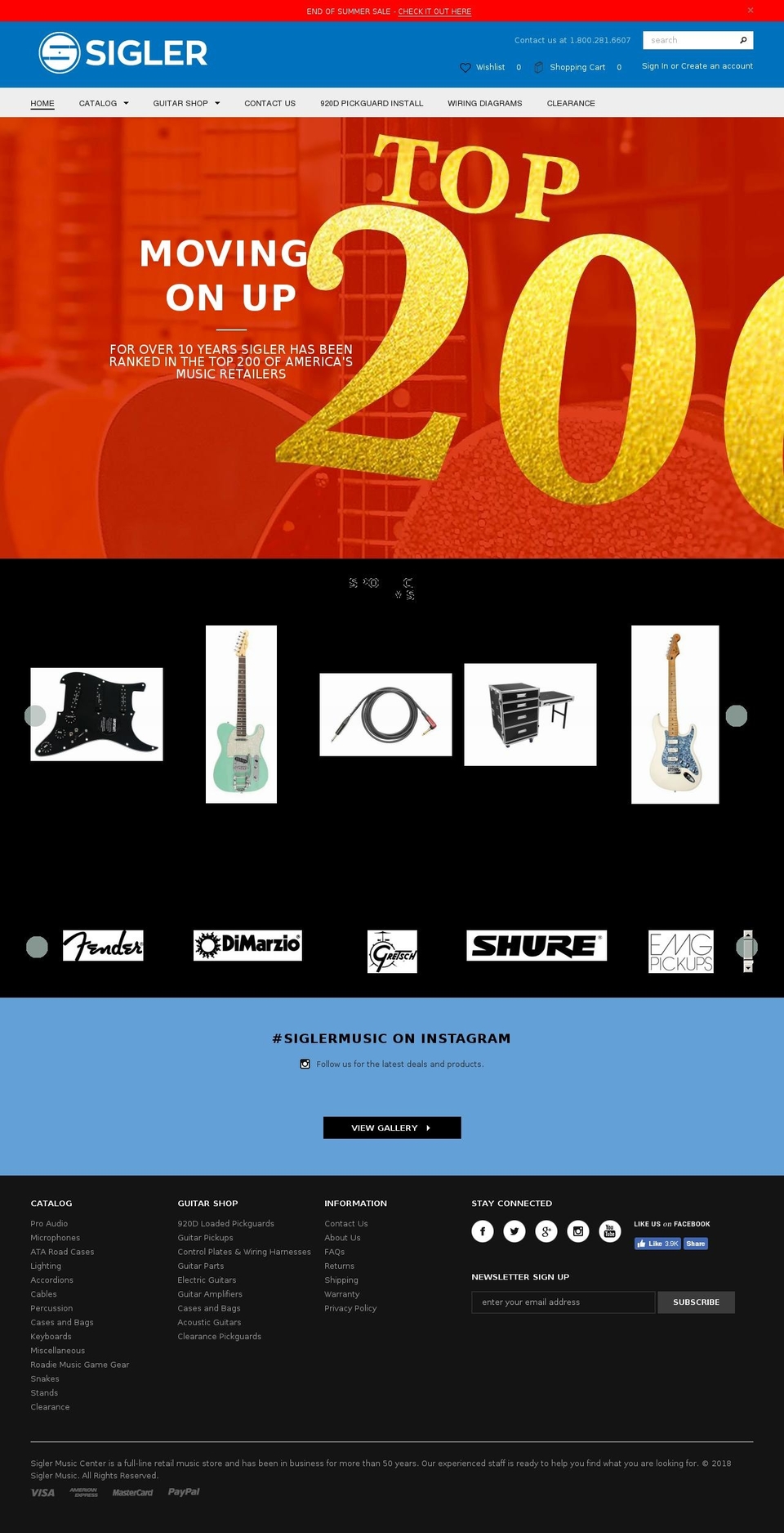 customclassicdrums.com — Shopify storefront screenshot