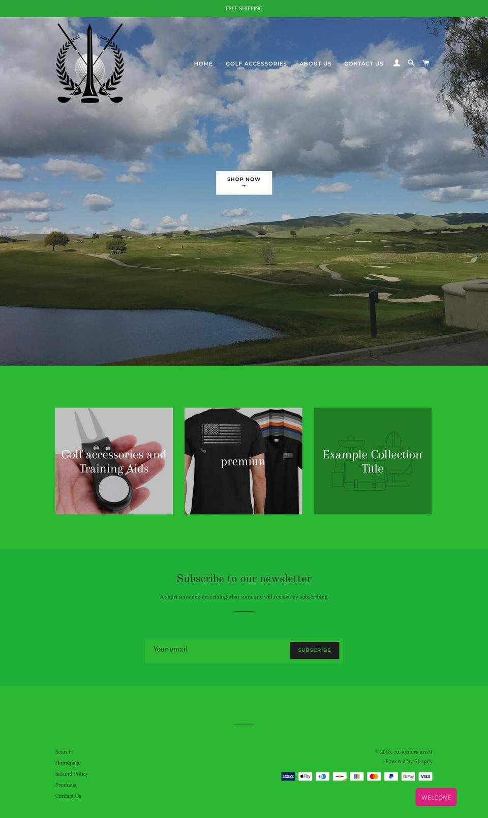 customersare1.com — Shopify storefront screenshot