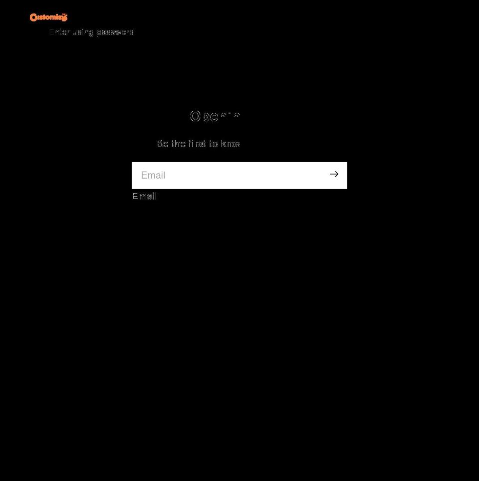 customisy.com shopify website screenshot