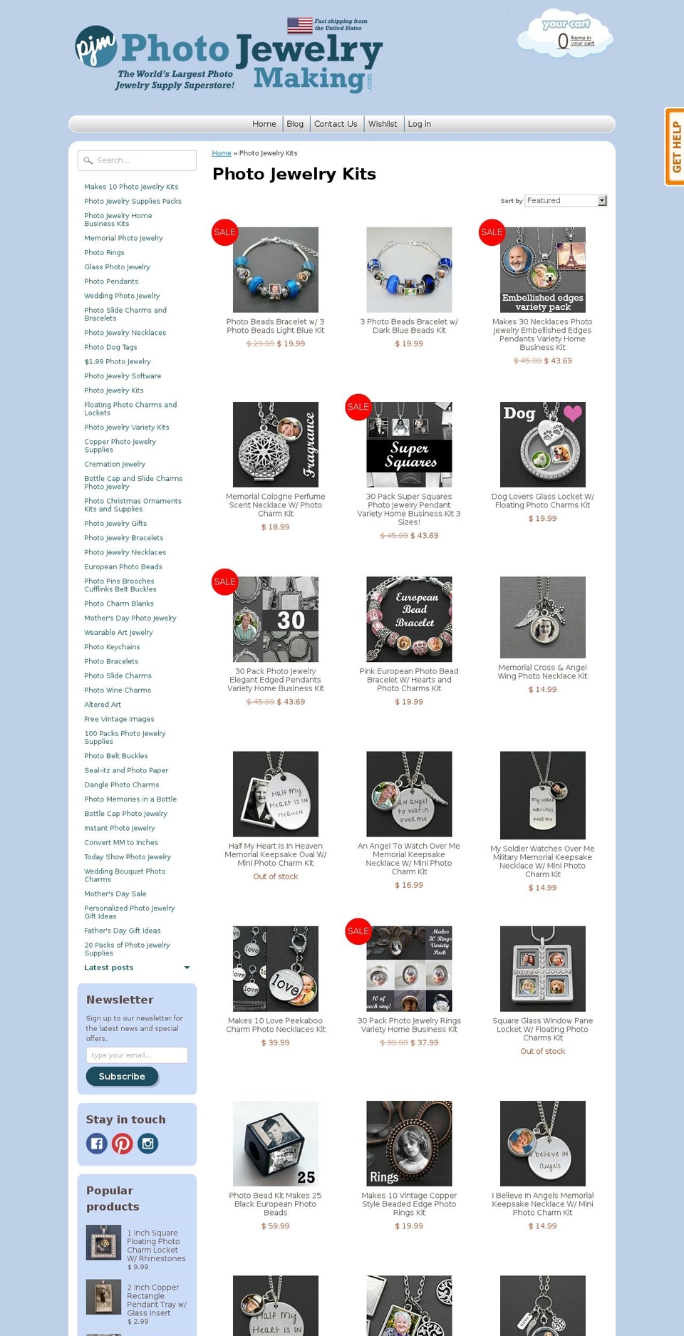 photo-crafts Shopify theme site example customjewelryfactory.com