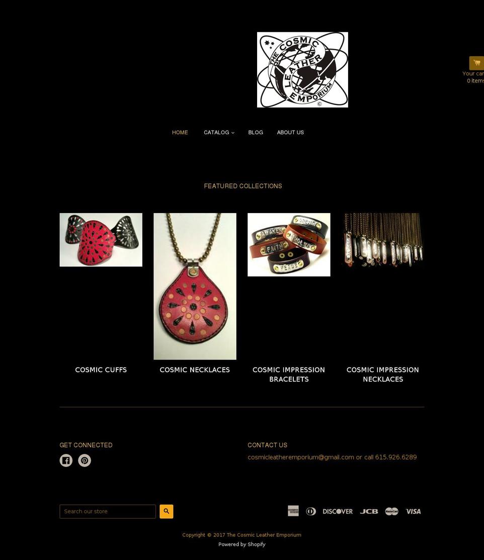 customleatherguitars.com shopify website screenshot