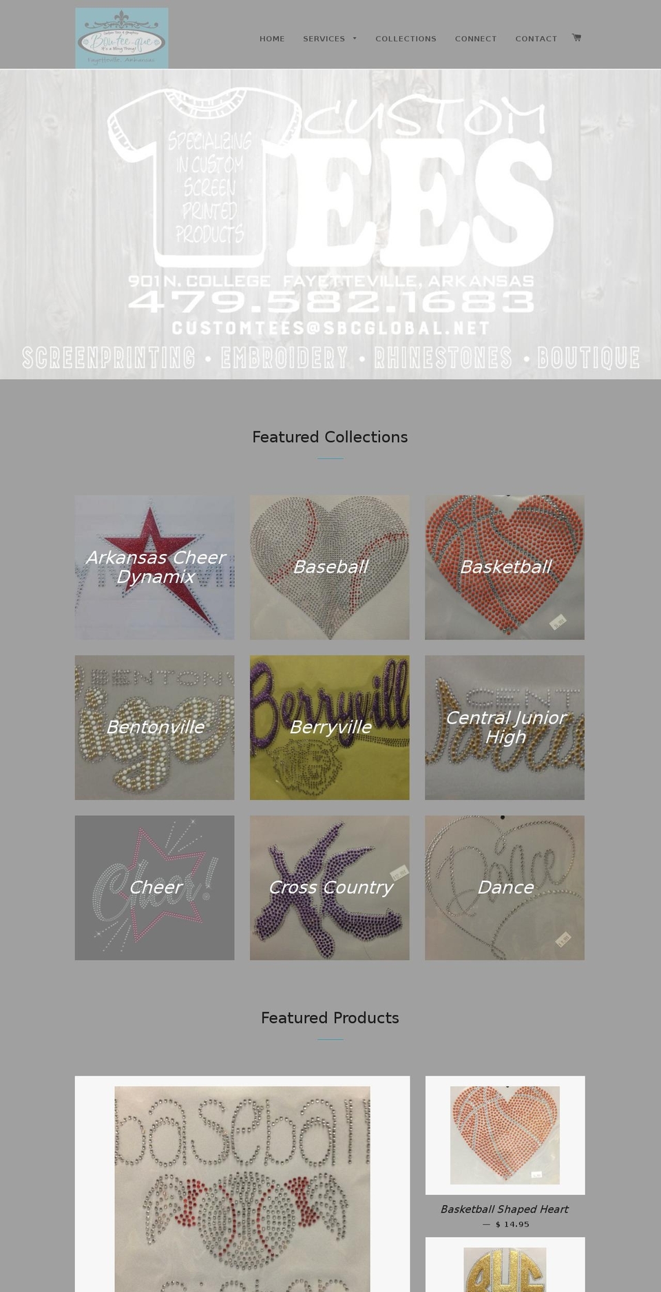 customteesonline.com shopify website screenshot