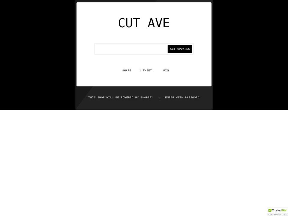 cutave.com shopify website screenshot