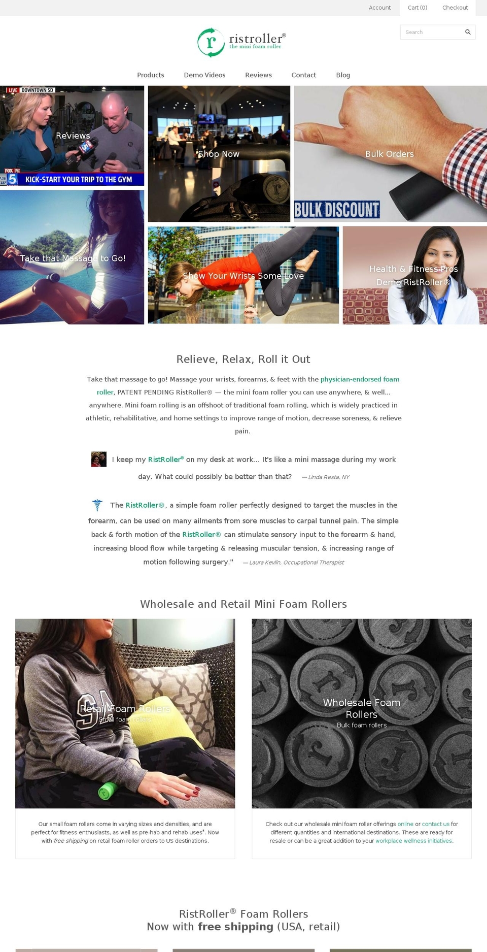 cute-roller.com shopify website screenshot