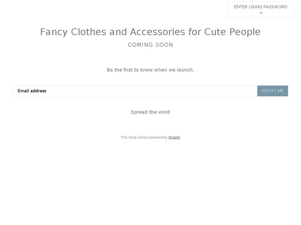 ecom-turbo-2-8 Shopify theme site example cuteandfancy.com