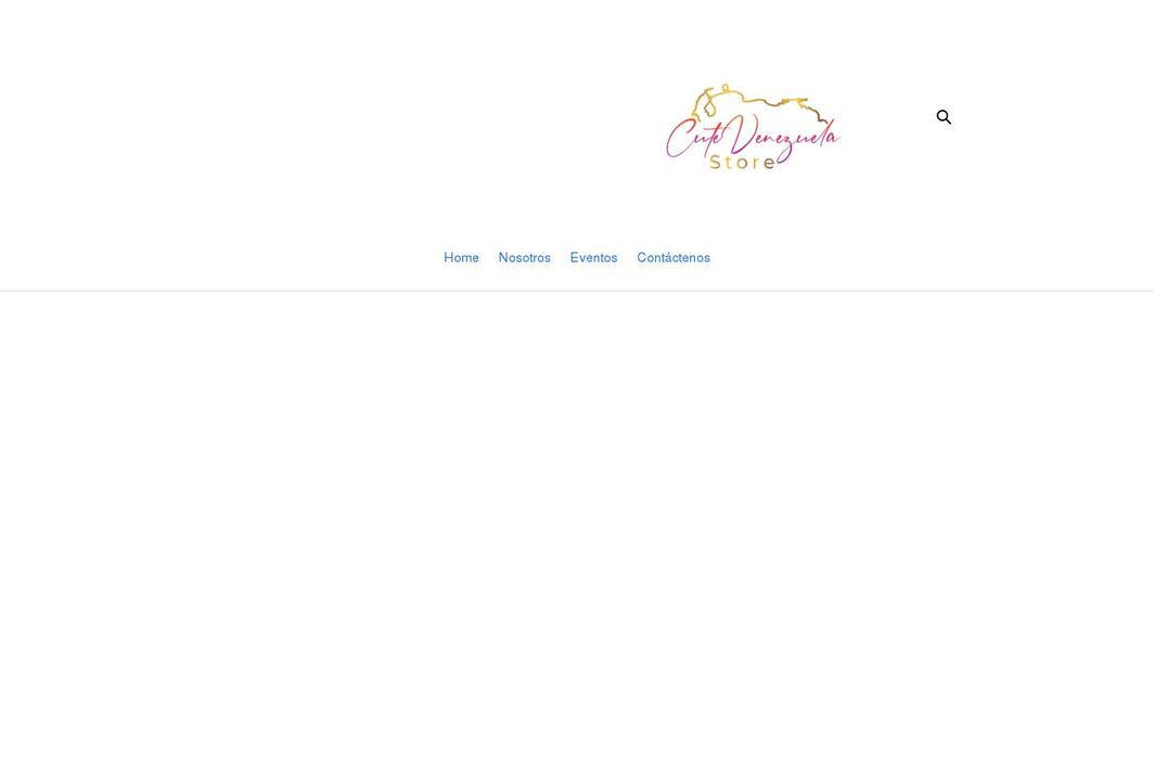 cutevenezuela.com shopify website screenshot