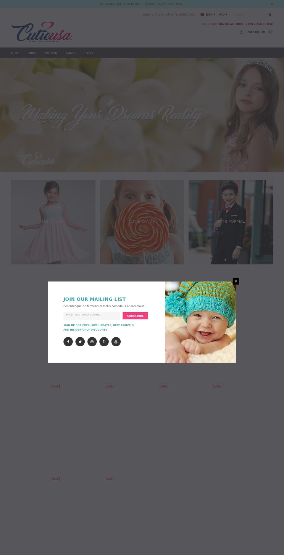 Copy of ella-1-0-0-sections-ready Shopify theme site example cutieclothes.com