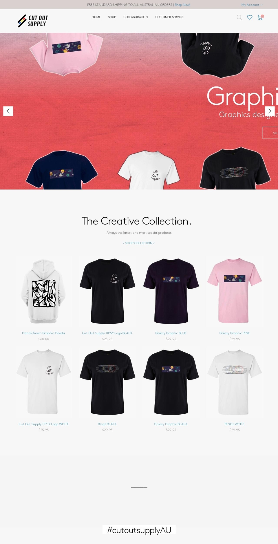 cutoutsupply.com — Shopify storefront screenshot