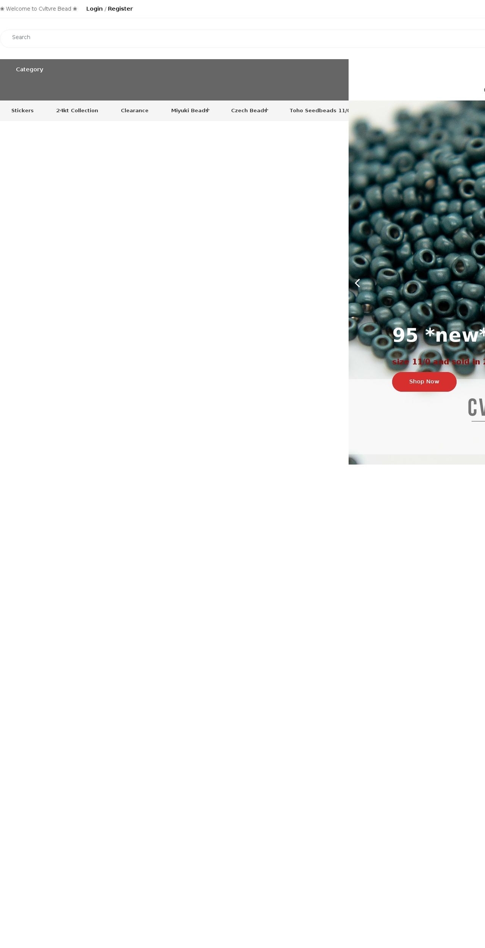 Helen Shopify theme site example cvltvrebead.com