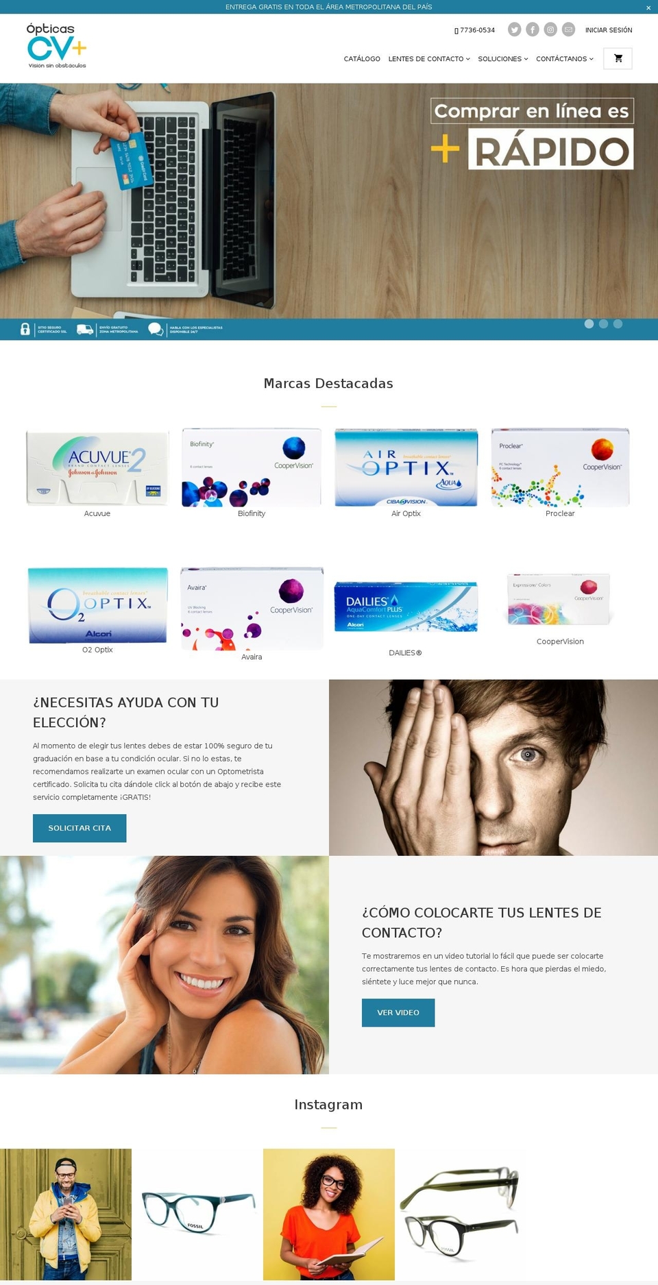 cvmas.la shopify website screenshot