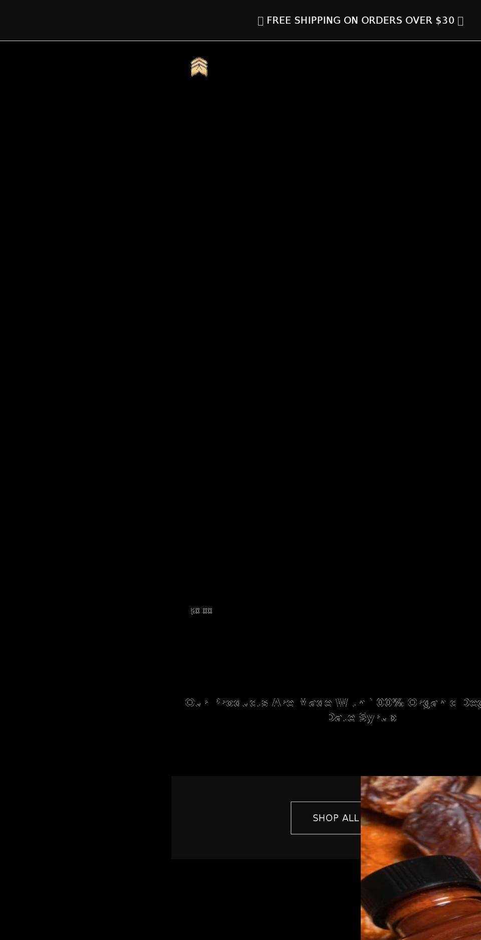 cwdressings.com shopify website screenshot