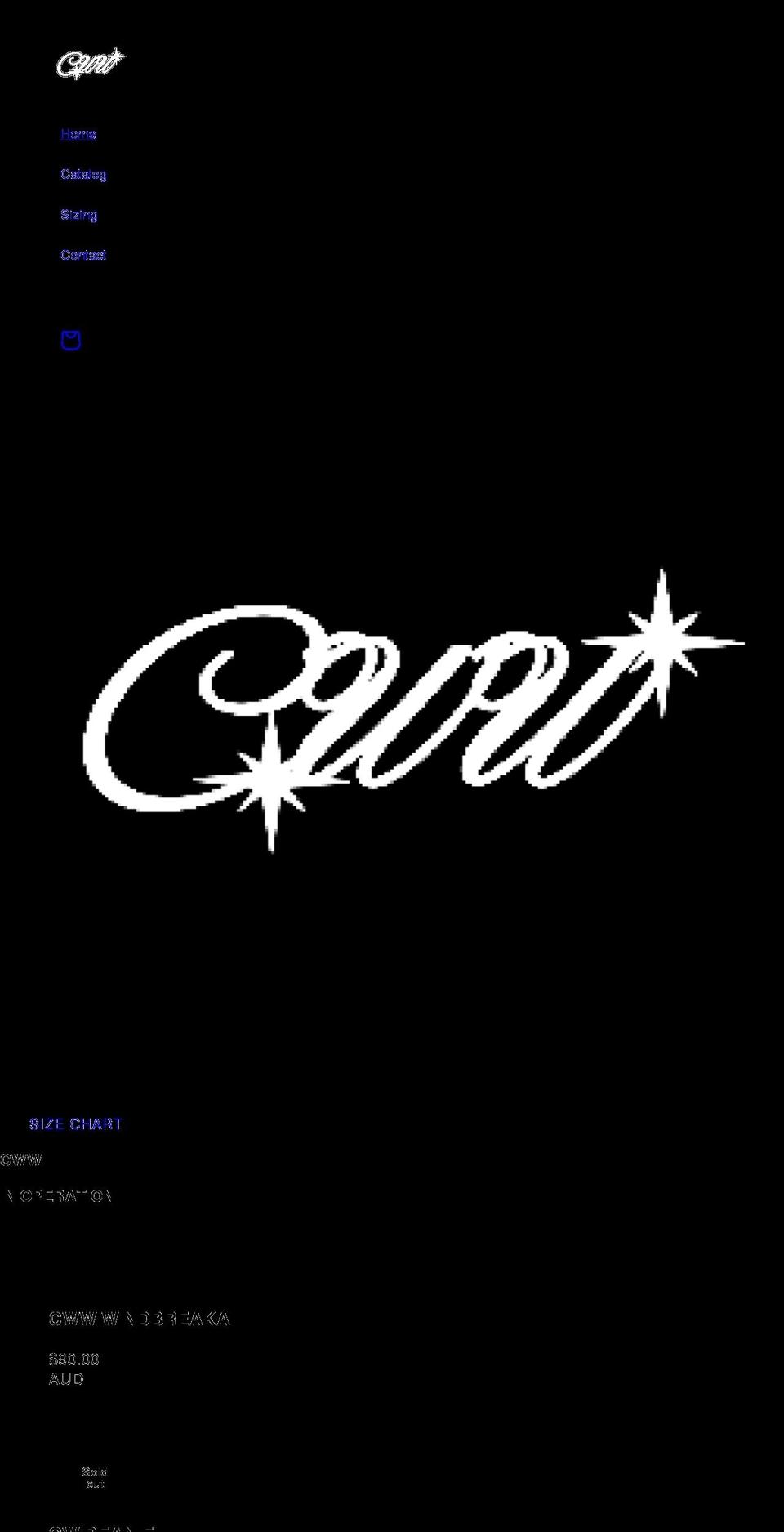 cwwcww.com shopify website screenshot