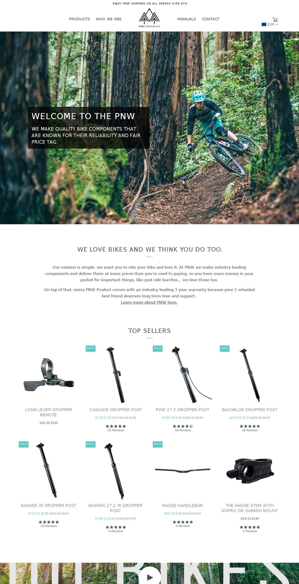 cxdropperpost.com — Shopify storefront screenshot