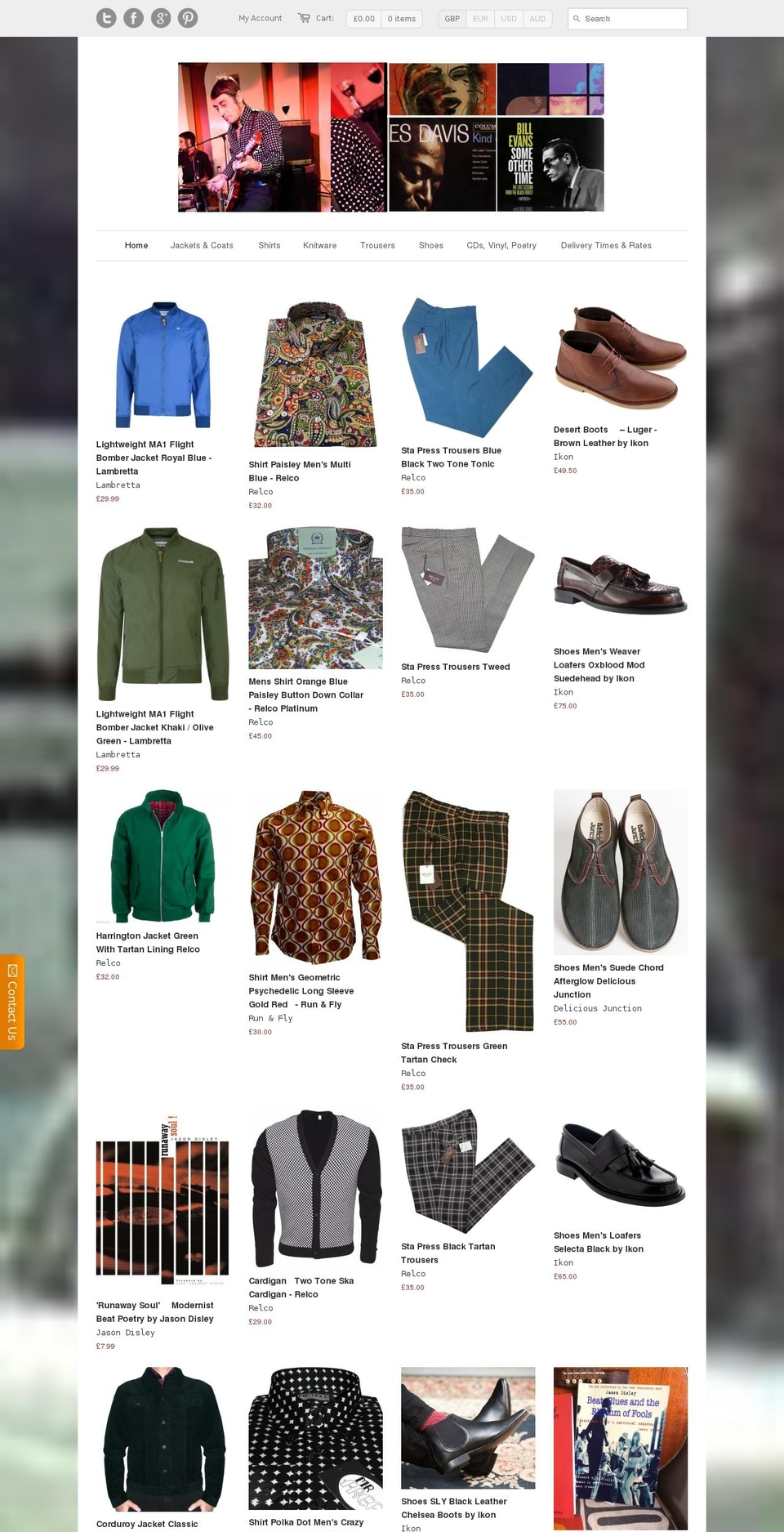 cxlondon.com shopify website screenshot