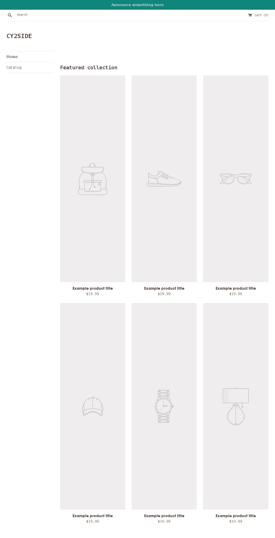 cy2side.com shopify website screenshot