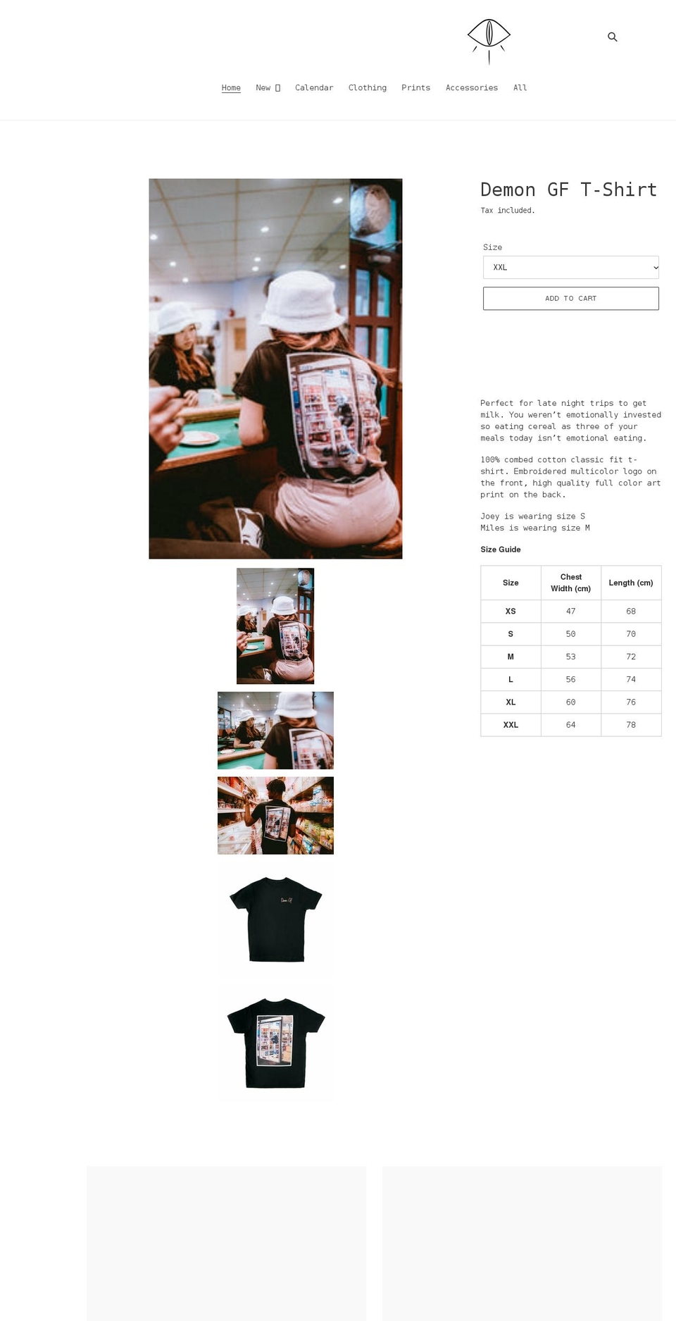 IRL Theme Shopify theme site example cyarin.shop