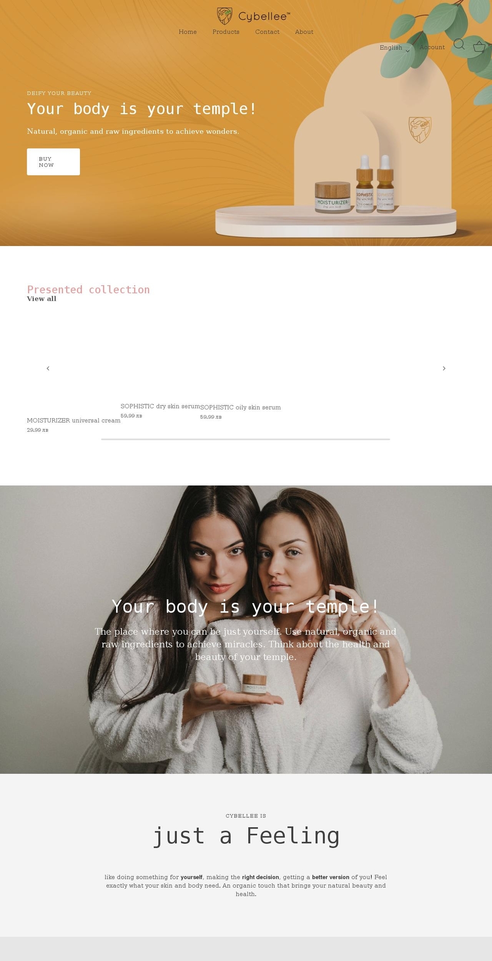 cybellee.com shopify website screenshot