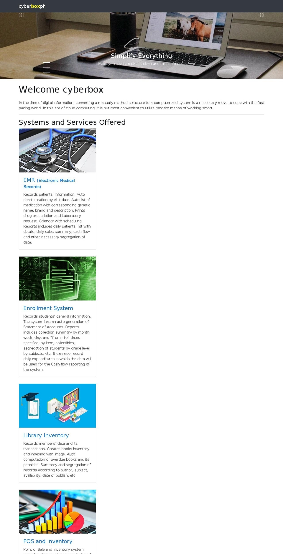 cyberboxph.com — Shopify storefront screenshot