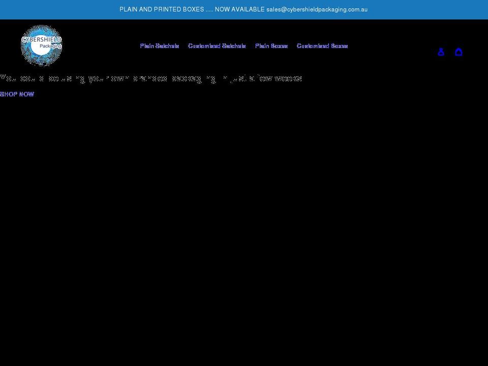 cybershieldaustralia.com shopify website screenshot