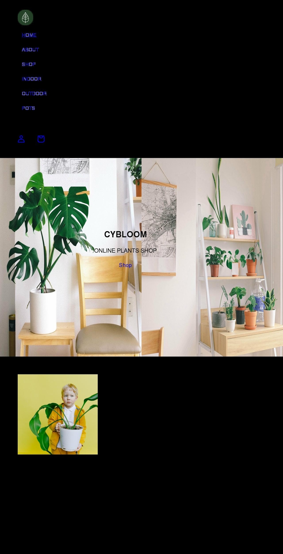 cybloom.com shopify website screenshot