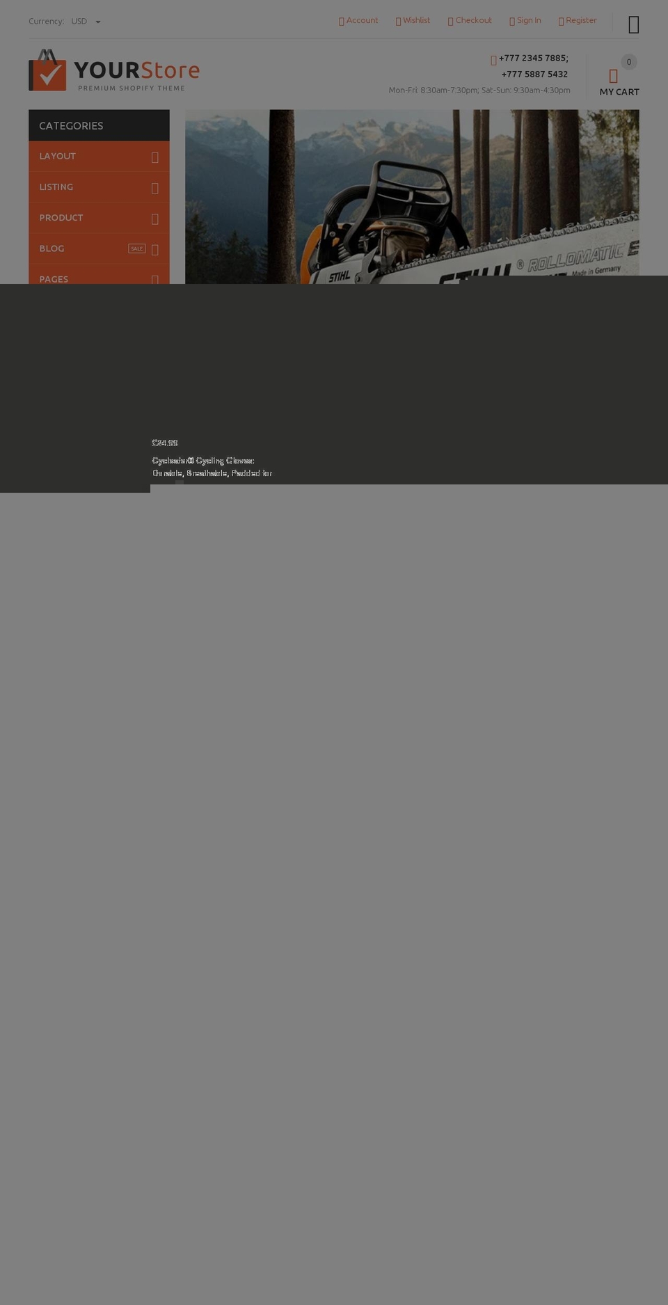 cycleafer.com shopify website screenshot