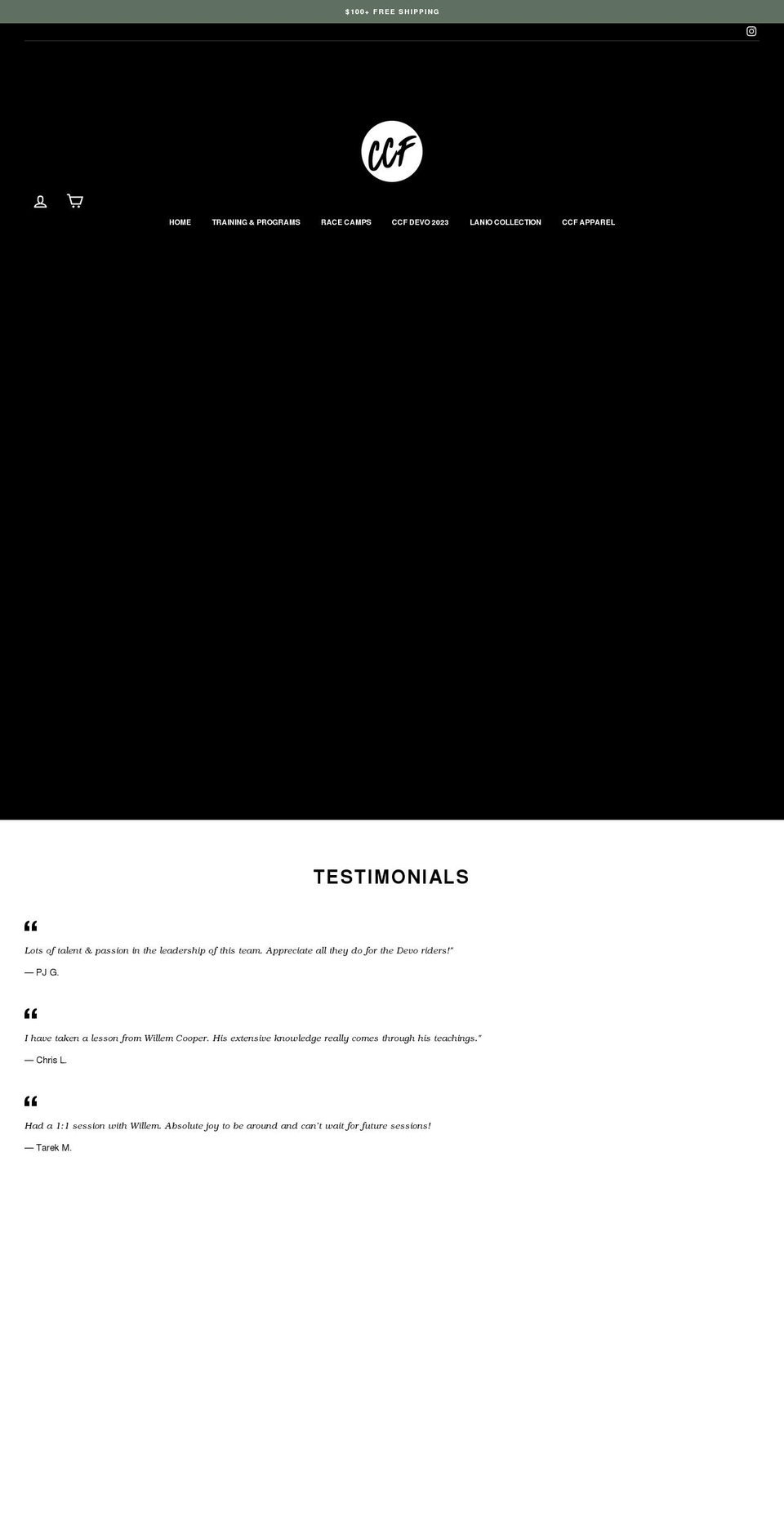 cyclecraftfitness.com shopify website screenshot