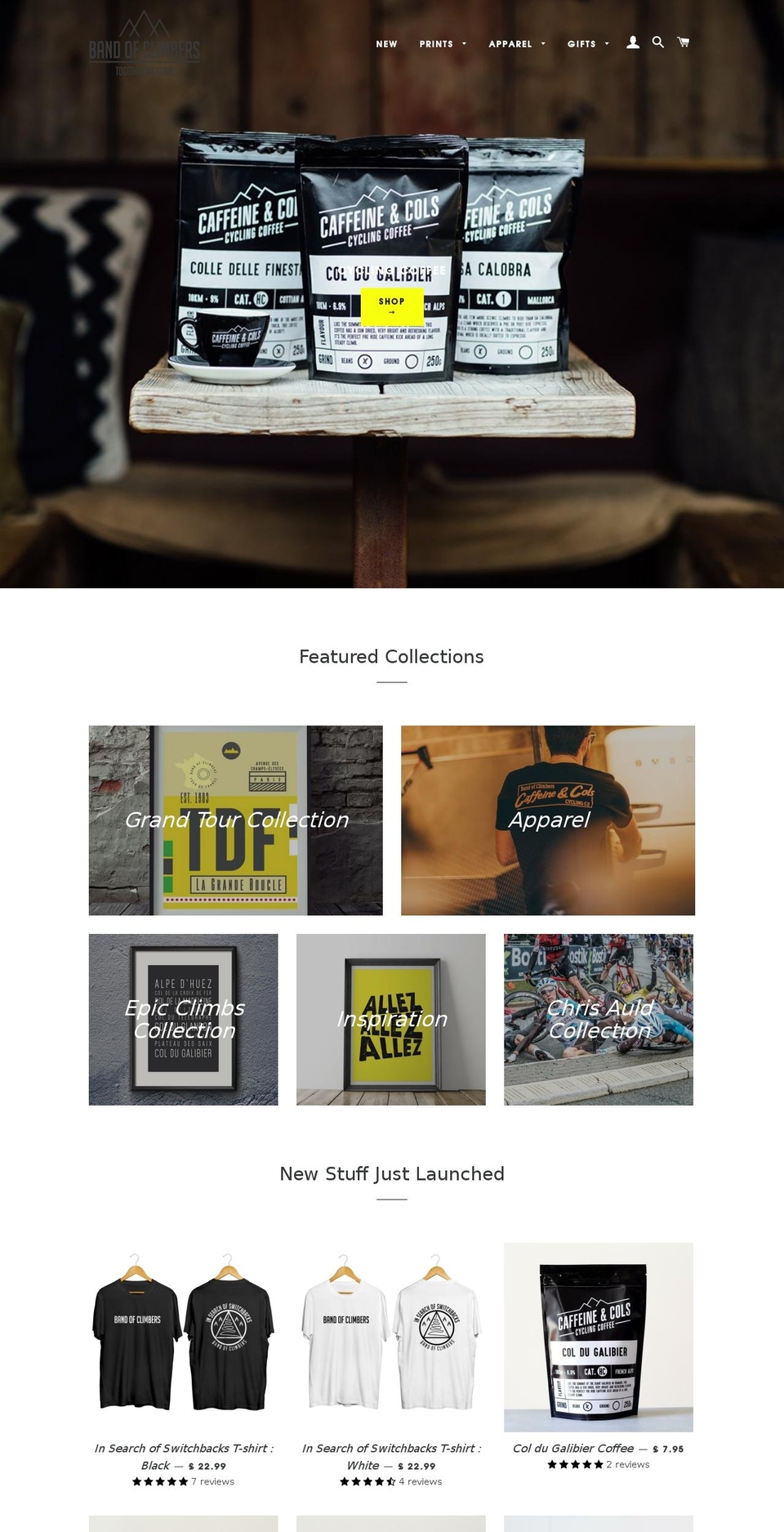 cycling-prints.com — Shopify storefront screenshot