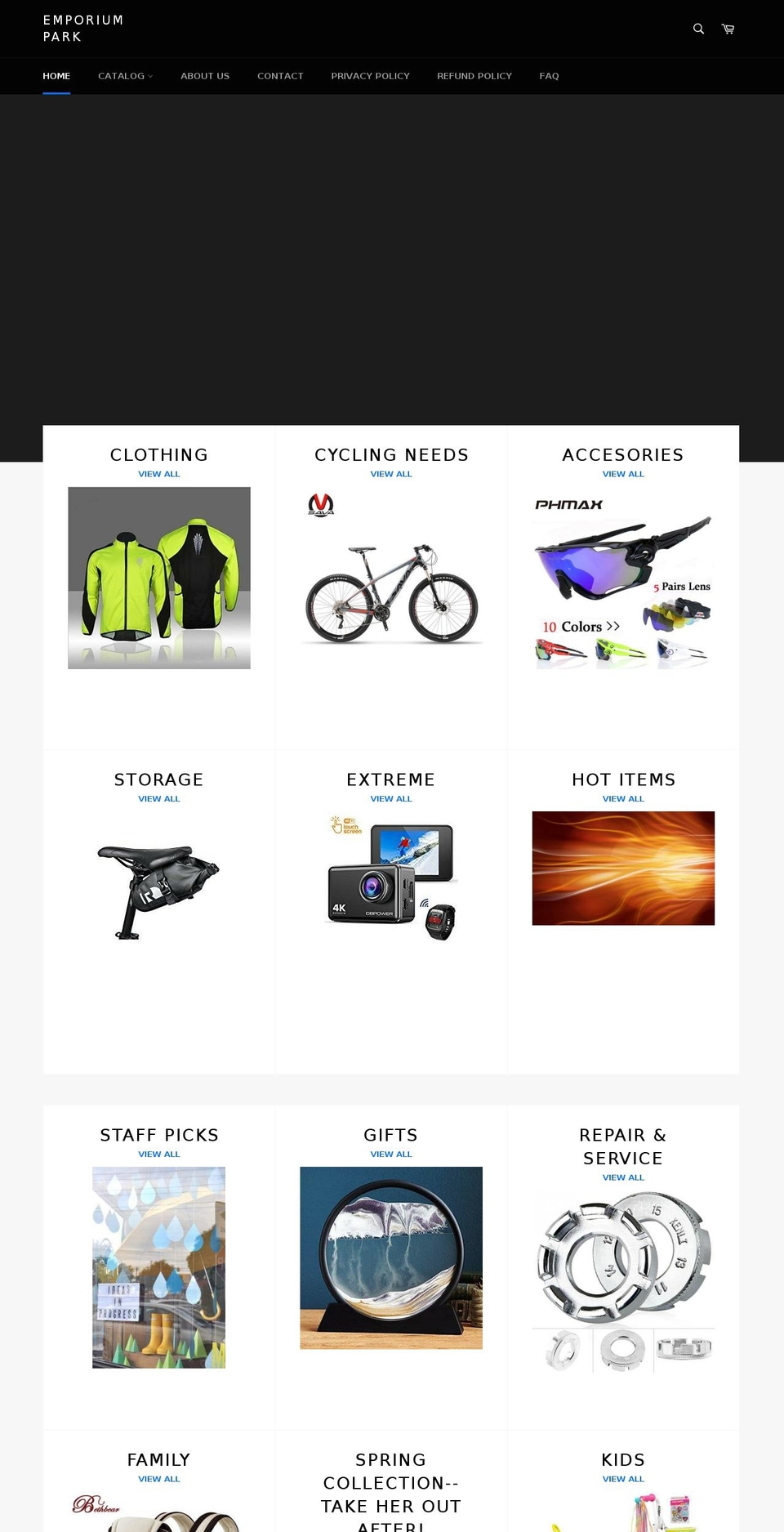 cyclingdomain.com — Shopify storefront screenshot
