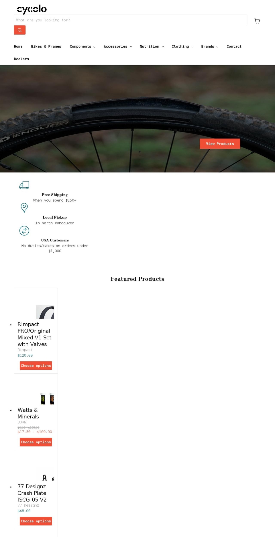 cycolo.com shopify website screenshot