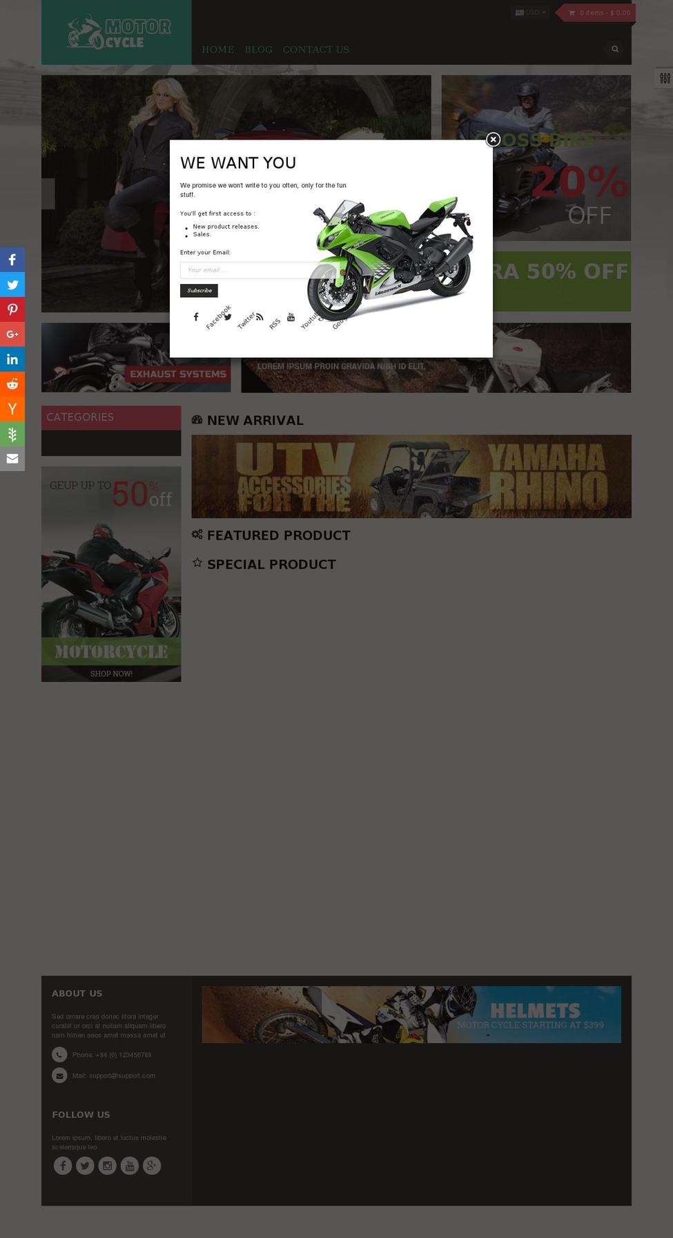 cylindersurplus.com shopify website screenshot