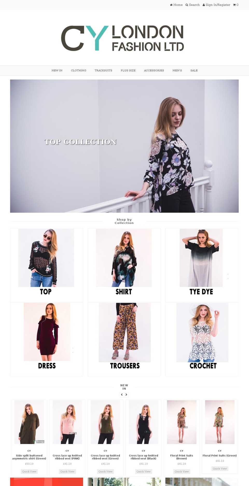 cylondonfashion.com shopify website screenshot