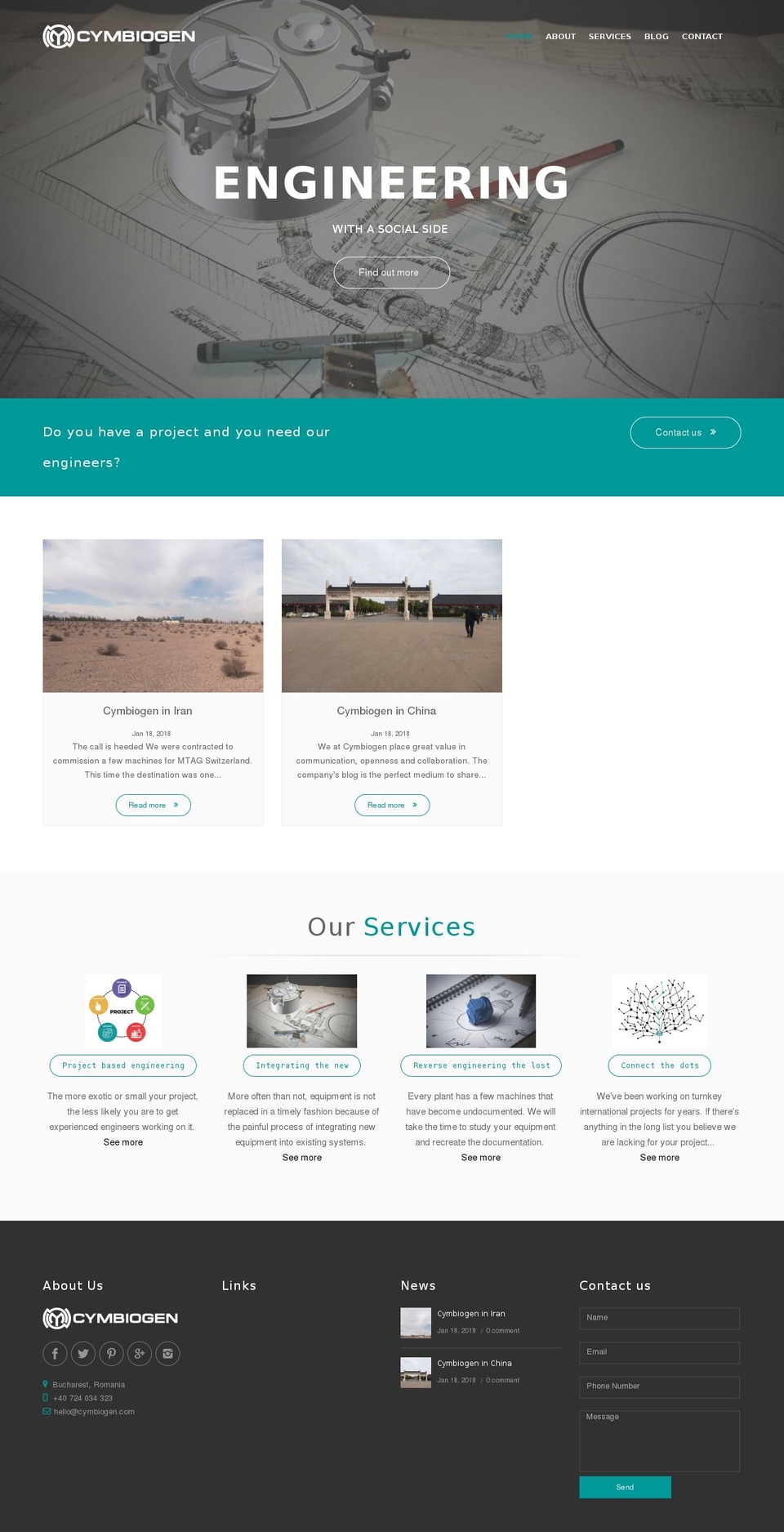 cymbiogen.com — Shopify storefront screenshot