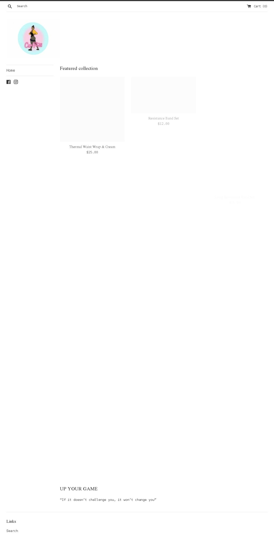 cynfit18.com shopify website screenshot