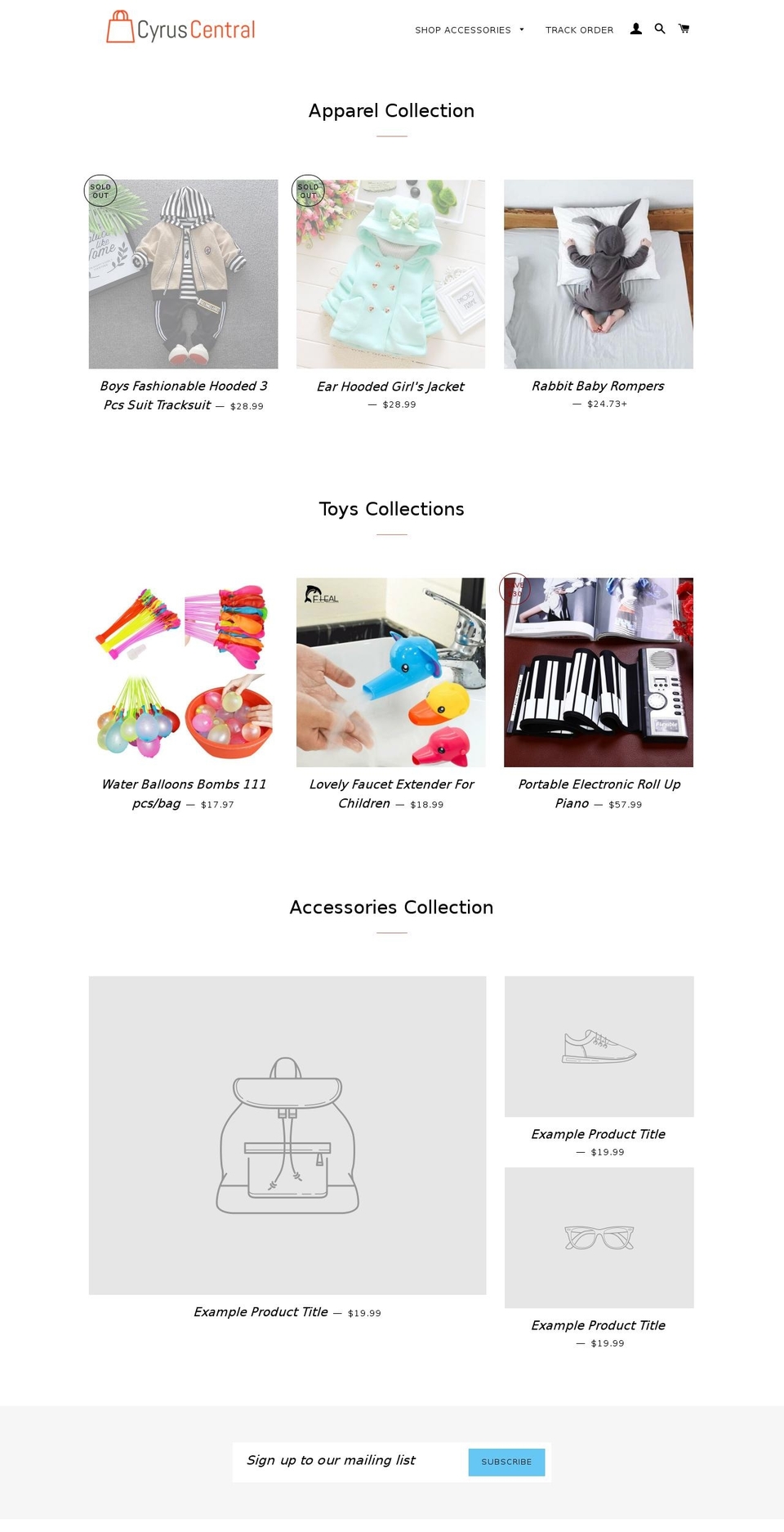 cyrusyoga.com — Shopify storefront screenshot