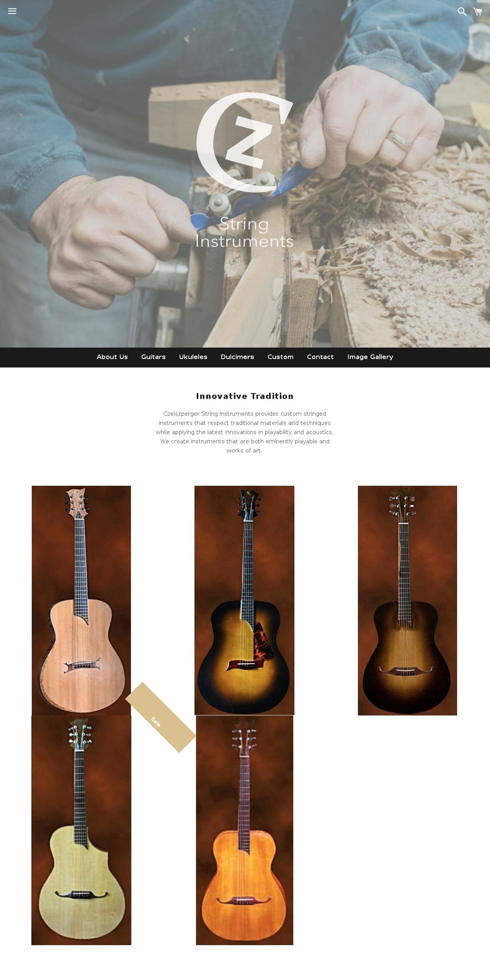 cz3dmusic.com — Shopify storefront screenshot