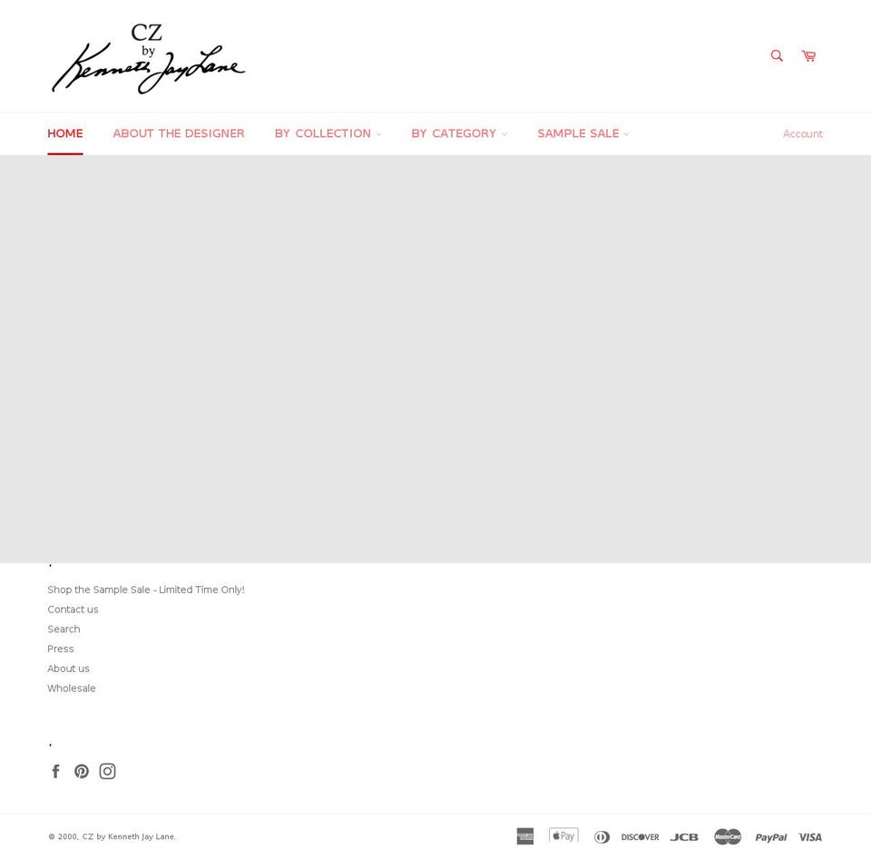 czbykennethjaylane.com shopify website screenshot
