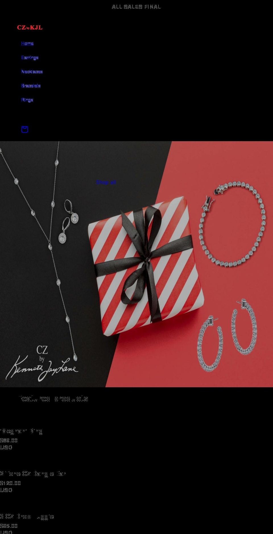 czbykjl.com shopify website screenshot