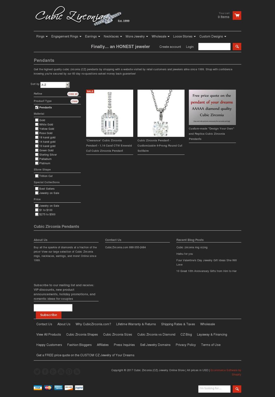 Back to Black (9\/24\/15) Copy of React (Amir Jan) 2 Shopify theme site example czpendants.com